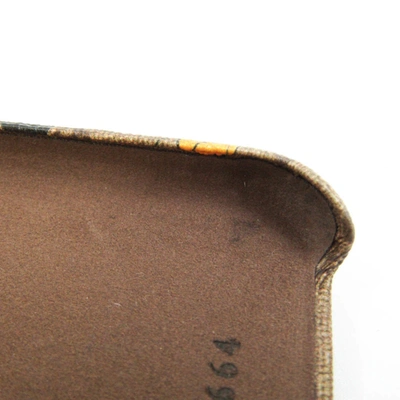 Shop Gucci -- Brown Canvas Wallet  ()