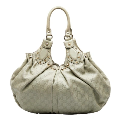 Gucci Ssima Green Leather Handbag () | ModeSens