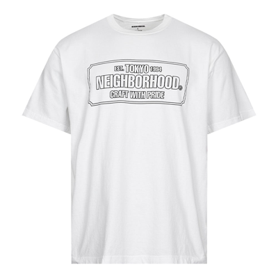 Shop Neighborhood Logo T-shirt In White