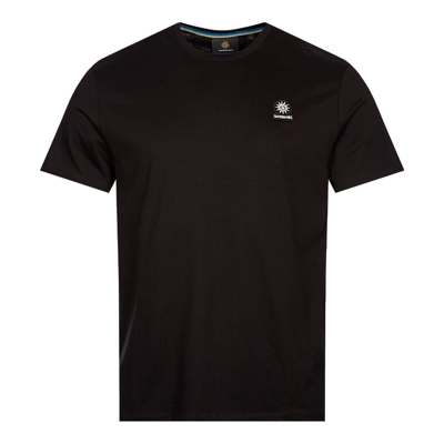 Shop Sandbanks Logo T-shirt In Black