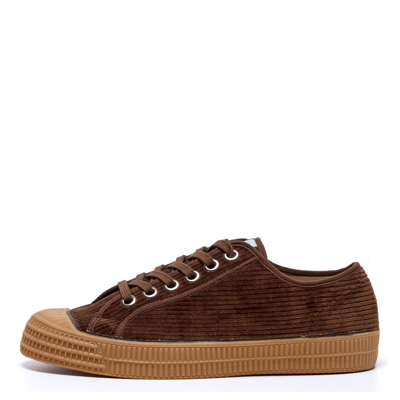 Shop Novesta Cord Star Master Trainers In Brown