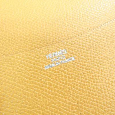 Shop Hermes Hermès Agenda Cover Red Leather Wallet  ()