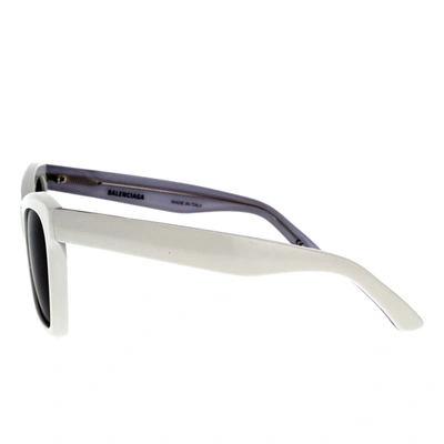 Shop Balenciaga Sunglasses In White