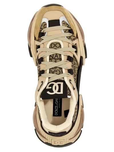 Shop Dolce & Gabbana 'airmaster' Sneakers In Beige