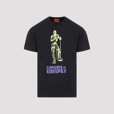 Shop Kidsuper Cotton T-shirt In Black