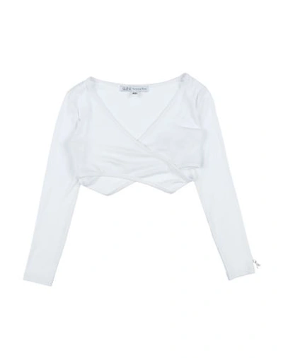 Patrizia Pepe Toddler Girl Wrap Cardigans White Size 4 Viscose, Elastane In White