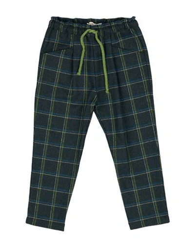 Zhoe & Tobiah Toddler Girl Pants Dark Green Size 6 Acrylic, Polyester, Wool, Cotton, Elastane In Green