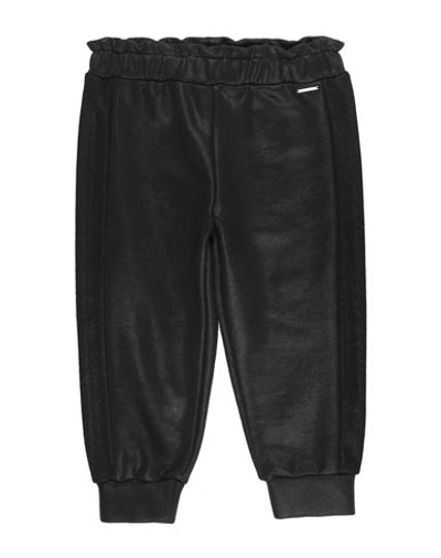 Shop Fracomina Mini Toddler Girl Pants Black Size 6 Polyester, Cotton