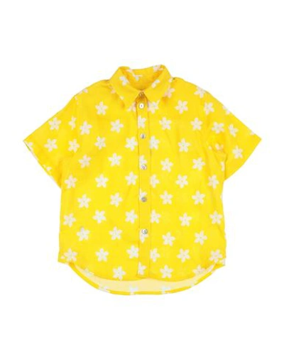 Shop Gül Hürgel Toddler Girl Shirt Yellow Size 6 Linen