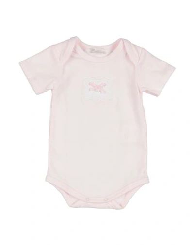 Shop Nanán Newborn Girl Baby Bodysuit Pink Size 3 Cotton, Elastane
