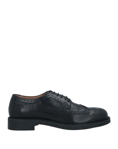 Shop Triver Flight Man Lace-up Shoes Black Size 10 Soft Leather