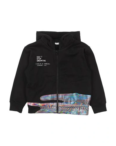Shop Dolce & Gabbana Toddler Boy Sweatshirt Black Size 7 Cotton