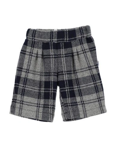 Shop Magil Newborn Boy Shorts & Bermuda Shorts Grey Size 3 Polyester, Cotton, Elastane