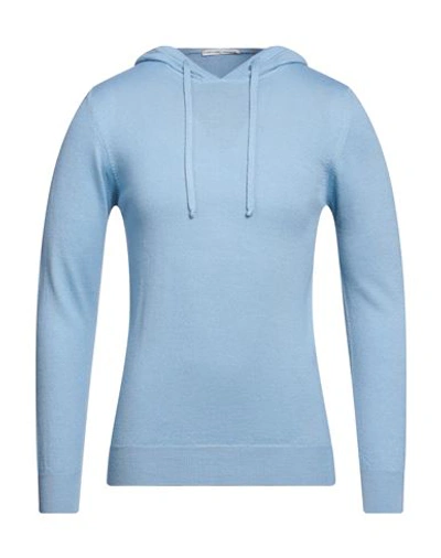 Shop Grey Daniele Alessandrini Man Sweater Sky Blue Size 38 Acrylic, Wool