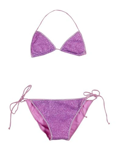 Shop Oseree Oséree Newborn Girl Bikini Light Purple Size 0 Polyester, Nylon, Elastane