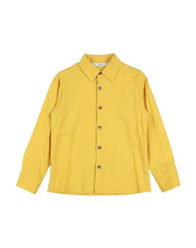 Shop I'm Brian Toddler Boy Shirt Yellow Size 6 Linen, Viscose