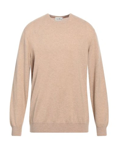 Shop Della Ciana Man Sweater Beige Size 44 Merino Wool, Cashmere