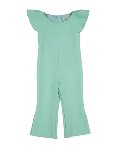 Elisabetta Franchi Toddler Girl Jumpsuit Light Green Size 6 Polyester, Elastane In Green