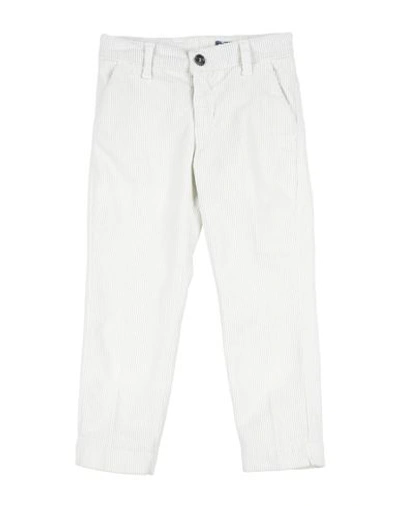 Shop Squad² Toddler Boy Pants White Size 5 Cotton, Elastane
