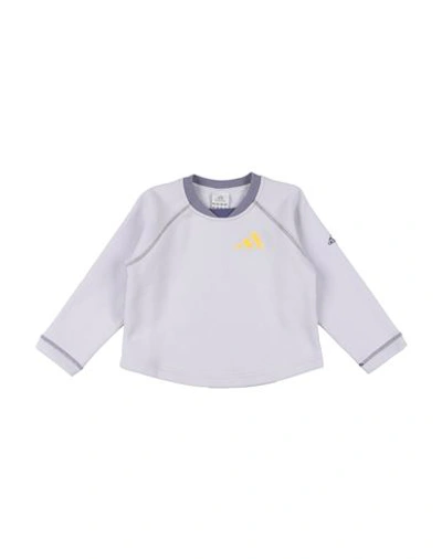 Shop Adidas Originals Adidas Toddler Girl Sweatshirt Lilac Size 4 Cotton, Polyester In Purple