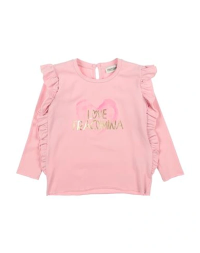 Shop Fracomina Mini Toddler Girl T-shirt Pink Size 7 Cotton, Elastane