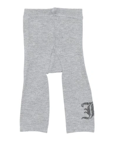 John Galliano Newborn Girl Pants Grey Size 1 Viscose, Nylon, Polyester, Elastane In Grey