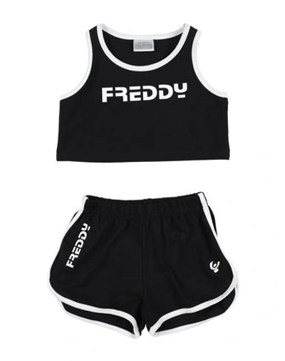 Shop Freddy Toddler Girl Co-ord Black Size 4 Cotton, Elastane