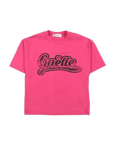 Shop Gaelle Paris Gaëlle Paris Toddler Girl T-shirt Fuchsia Size 6 Cotton, Elastane In Pink
