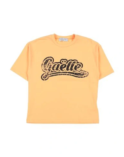 Shop Gaelle Paris Gaëlle Paris Toddler Girl T-shirt Orange Size 4 Cotton, Elastane