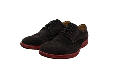 Shop Cole Haan Mens Grand Tour Wing Ox In Black