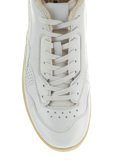 Shop Jil Sander Low Top Sneakers In White