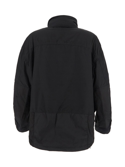 Shop Junya Watanabe Pouch Style Pockets Jacket In Black