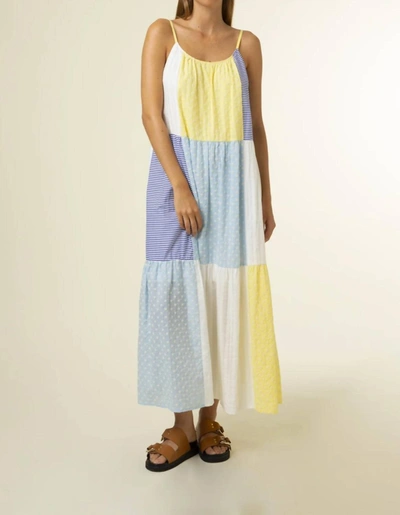 Shop Frnch Sacha Dress In Citronade In Multi