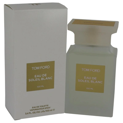 Shop Tom Ford 540649 3.4 oz Eau De Soleil Blanc Toilette Spray For Women
