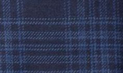 Shop Zegna Plaid Achillfarm Wool & Silk Sport Coat In Navy