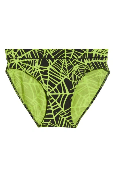 Meundies Feelfree Bikini In Glow Webs