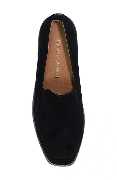 Shop Donald Pliner Wallis Platform Wedge Loafer In Black