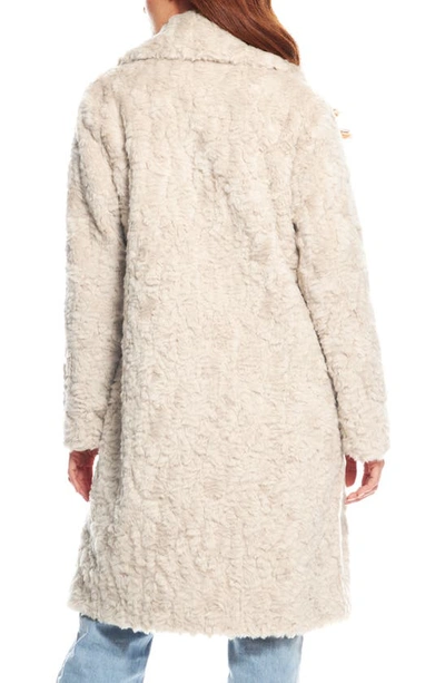 Shop Donna Salyers Fabulous-furs Donna Salyers Fabulous Furs Everywhere Faux Fur Coat In Vintage Persian Lamb