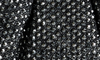 Jw Pei Gabbi Rhinestone Ruched Hobo In Anthracite