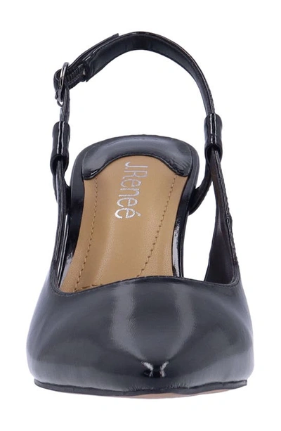 J. Reneé Sirmati Slingback Pointed Toe Pump In Black