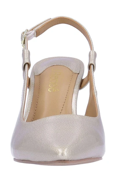 J. Reneé Sirmati Slingback Pointed Toe Pump In Taupe