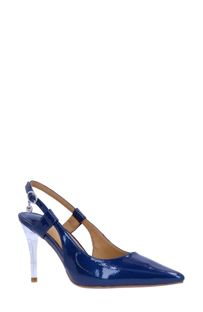 Shop J. Reneé Sirmati Slingback Pointed Toe Pump In Cobalt