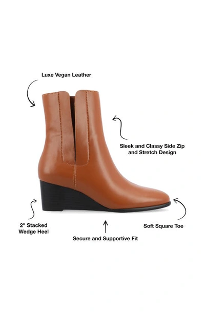 Journee Collection Kylo Boot In Cognac