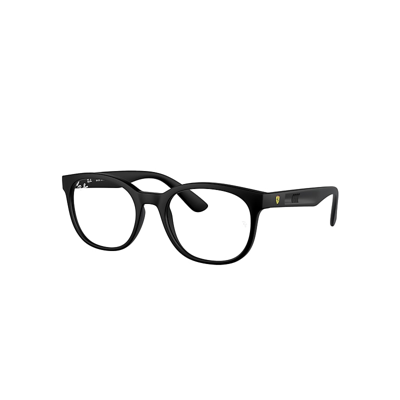 Shop Ray Ban Eyeglasses Unisex Rb7231m Optics Scuderia Ferrari Collection - Black Frame Demo Lens Lenses Polarize In Schwarz