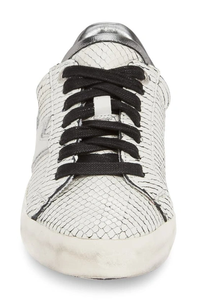 Shop Zadig & Voltaire Neo Keith Flash Sneaker In Blanc