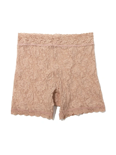 Shop Hanky Panky Signature Lace Boxer Brief In Brown