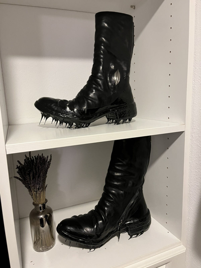 Pre owned Ccp Drop Prosthetic Tornado Boots In Black