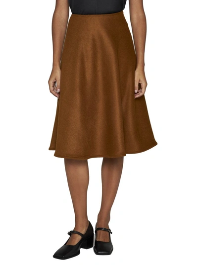 Shop Blanca Vita Skirts In Brown