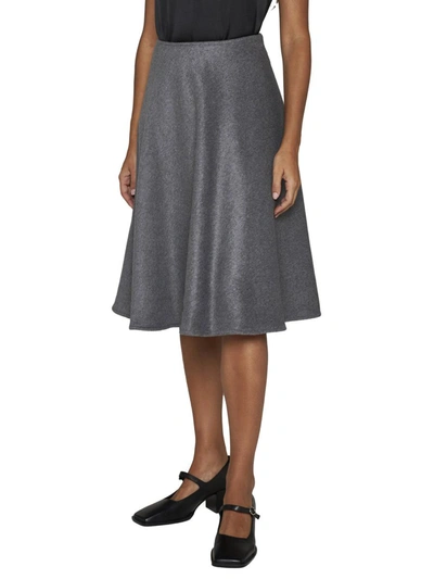 Shop Blanca Vita Skirts In Grey