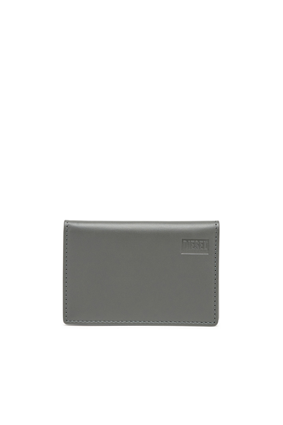 Shop Diesel Bi-fold Card Holder In Two-tone Leather In Tobedefined